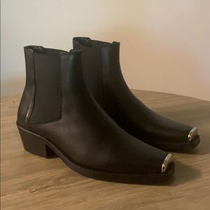 Stacked Heel Western Chelsea Boots | ASOS DESIGN